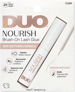 Wimpernkleber Nourish Brush-On Clear DUO