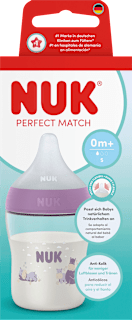 Perfect Match plastična bočica za bebe, vel. S, 0+ mj. NUK