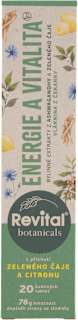 šumivé tablety Energie a Vitalita Revital botanicals