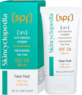 Флуид за лице с ниацинамид SPF50 Skincyclopedia