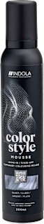 Schaumcoloration Color Style Mousse Silber INDOLA