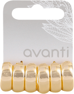 Minđuše alke u zlatnoj boji avanti