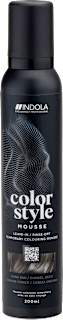 Schaumcoloration Color Style Mousse Dunkel Asch INDOLA