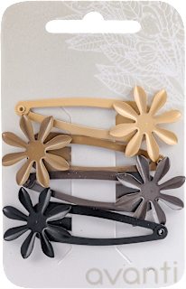 Set šnalica za kosu sa cvetnim detaljima avanti