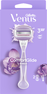 Dámsky holiaci strojček ComfortGlide Breeze + 2 náhradné hlavice Gillette Venus