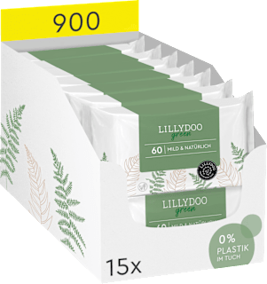 Feuchttücher green (15 x 60 St) Lillydoo green