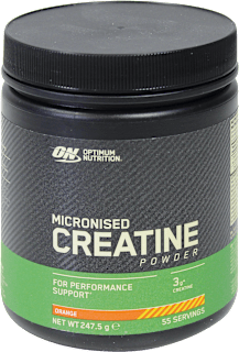 Creatina in polvere gusto arancia OPTIMUM NUTRITION
