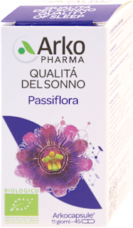 Qualità del sonno passiflora Arkopharma