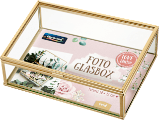 Foto staklena kutija za slike, više vrsta Paradies
