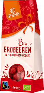 Schokolade Erdbeeren in Zitronen-Schokolade Landgarten