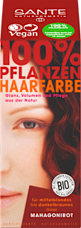 Pflanzenhaarfarbe Mahagonirot Santé