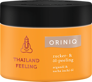 Körperpeeling Thailand Feeling Zucker, Argan- & Sacha Inchi Öl ORINIQ