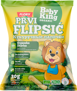 ORGANIC PRVI FLIPSIĆ, od 6. meseca Baby King