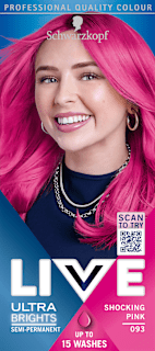 Ultra Brights Semi-permanente Tönung - Nr. 093 Shocking Pink Schwarzkopf LIVE