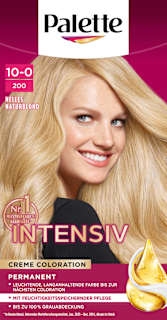 Haarfarbe Poly 10-0 200 Helles Naturblond Palette