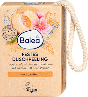 Festes Körperpeeling Pfirsich Balea