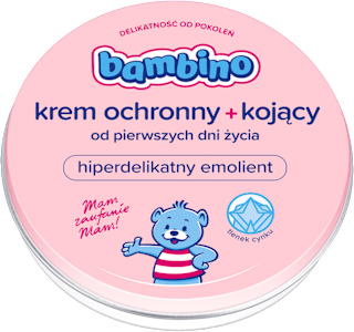 Krem ochronny kojący, od 1. dnia życia bambino