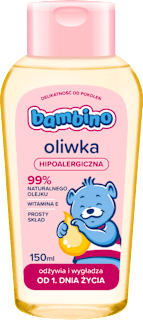 Oliwka dla niemowląt hipoalergiczna bambino
