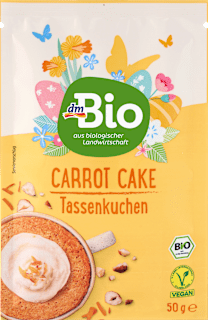 Torta in tazza alla carota bio dmBio