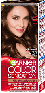barva na vlasy, středně hnědá 4.0 GARNIER Color Sensation