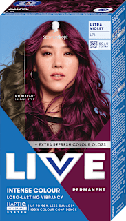 barva na vlasy L76 Ultra fialová Schwarzkopf LIVE