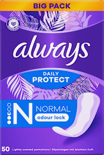 Slipeinlagen Daily Protect Normal mit Duft always
