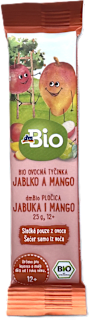 EKO voćna pločica mango i jabuka, 12+ mj. dmBio