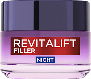 Krem przeciwzmarszczkowy na noc z kwasem hialuronowym Revitalift Filler  L'ORÉAL PARiS