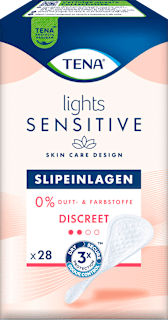 Slipeinlagen Inkontinenz Lights Sensitive Discreet TENA