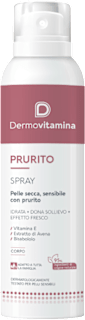 Spray per pelle sensibile con prurito Dermovitamina