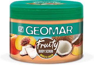 Scrub Fruity pesca e cocco GEOMAR