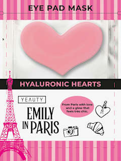 Augenpads Emily in Paris Hyaluronic Hearts (1 Paar) Yeauty