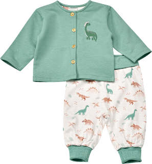 Set mit Jacke & Wendehose mit Dino-Muster, grün, Gr. 62 ALANA