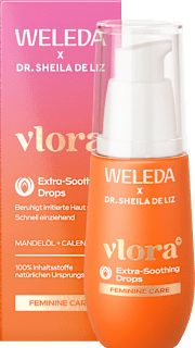 Intimpflege Extra Soothing Drops vlora+ WELEDA