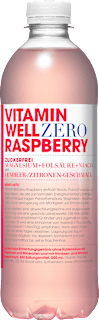Erfrischungsgetränk Zero Raspberry Vitamin Well
