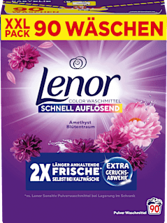 Colorwaschmittel Pulver Blütentraum Lenor