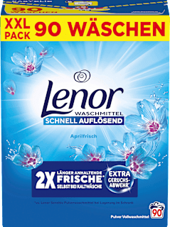 Vollwaschmittel Pulver Aprilfrisch Lenor
