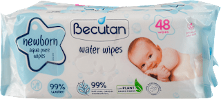 newborn aqua pure 99% vlažne maramice Becutan