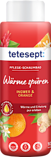 Pflege-Schaumbad Wärme spüren tetesept