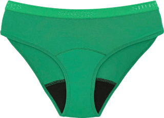 Periodenunterwäsche Active Classic grün Gr. S snuggs