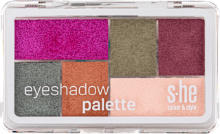 Szemhéjpúder-paletta, 014 s-he colour&style