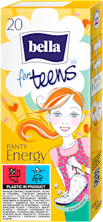 for teens PANTY Energy - dnevni ulošci bella for teens