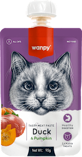 Pasta dla kota kaczka z dynią wanpy