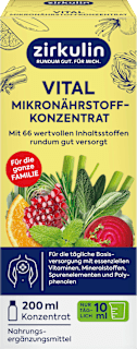 Vital Nährstoffkonzentrat Zirkulin