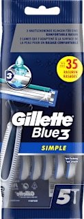 Einwegrasierer Blue3 Simple Gillette