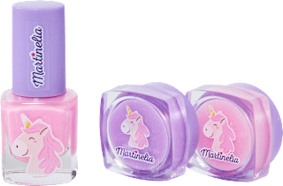 Geschenkset 3-teilig Little Unicorn Nagellack & Lipgloss Martinelia