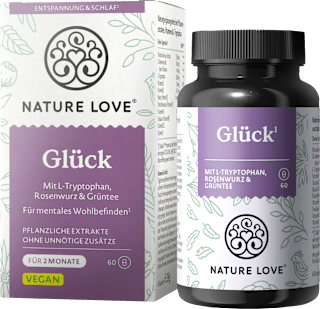 Pflanzenstoff-Komplex L-Tryptophan, Rosenwurz & Grüntee Nature Love