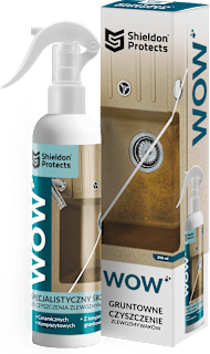 Środek do czyszczenia zlewozmywaków WOW, spray Shieldon Protects