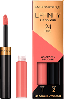 Ajakrúzs Lipfinity Liip Colour, Always Delicate 006 MAX FACTOR