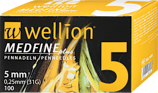 Igle za inzulinske peresnike (5 mm) wellion